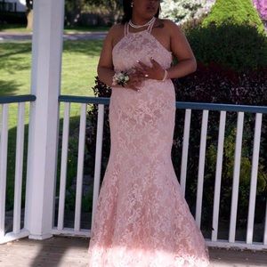 prom dress only worn once, bought new.